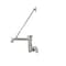 Zurn Rigid Utility Sink Faucet, Chrome Plated, 2 Holes, ADA Compliant Z843M1-XL - alternate 4