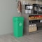 Regal Altair 23 Gallon Square Green Plastic Recycling Container with Drop Shot Swing Lid, Space-Saving Design ZR-TC-100-GN-23-SW-KIT - alternate 3
