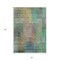 Homeroots 3' X 5' Green Gold And Teal Blue Abstract Washable Indoor Outdoor Area Rug 588426 - alternate 2