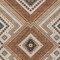Homeroots 9' X 12' Copper Brown And Beige Tribal Washable Indoor Outdoor Area Rug 598110 - alternate 3