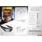 Mechanix Wear Type-V, Safety Glasses, Anti-Fog & Anti-Scratch, Fire Mirror Lens, Gray Frame, Full-Frame VVS-21AH-PU - alternate 2