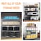 Shuntong Atlas 4-Tier 72 in.W x 24 in.D x 72 in.H Heavy Duty Garage Shelving Load 8000 Lbs, Gray Vein ATLAS722472-4G2000 - alternate 3