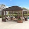 Sunjoy 13.3 ft. x 14.8 ft. Wilmington Hardtop Gazebo A102010600 - alternate 1