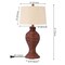 Jonathan Y Elicia 31" Coastal Cottage Water Hyacinth Weave LED Table Lamp, Dark Brown JYL1015B - alternate 3