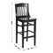 Flash Furniture HERCULES School House Back Black Wood Restaurant Barstool XU-DG-W0006B-BLK-GG - alternate 6