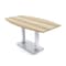 Skutchi Designs Boat Conference Table With Power, 36 in W, 72 in L, Brown HAR-BOT-36x72-DOU-K525-NA - alternate 1