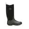 Muck Boot Co Women's Hale Tall Rubber Boot, Plain Toe, 15 in Height, Black, 8 HAW-000-BLK-080 - alternate 3