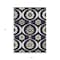 Homeroots 5' X 8' Black Ivory And Taupe Medallion Washable Indoor Outdoor Area Rug 589591 - alternate 3
