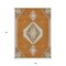 Homeroots 9' X 12' Copper Brown And Ivory Oriental Washable Indoor Outdoor Area Rug 598398 - alternate 3