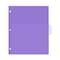 C-Line Products 8-1/2" x 11" Bright Color 5-Tab Index Dividers with Multi-Pockets, 5/ST, 12ST/BX, 6BX/CT 07650-BX - alternate 3