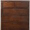 Homeroots 36" Brown Solid Wood Six Drawer Chest 524155 - alternate 2