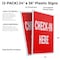 Signmission Check-in Here, Plastic Signs Only 24 Inch x 36 Inch, Corrugated Plastic, 2PK CSB-2436-2PACK-Check-in Here - alternate 2