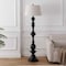 Jonathan Y Taylor 67" Rustic Farmhouse Spindled Resin LED Floor Lamp, Black JYL3000B - alternate 6