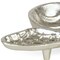 Homeroots 8in Silver Cast Iron Bumble Bee Trinket Tray 634782 - alternate 2