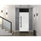 Vdomdoors Steel Door Deux 6078 Black Enamel Transom Window Sidelite Entry Door Painted W36xH80+16 Left hand I DEUX6078EXD-BLK-W36 x H80+16-LH-I - alternate 3