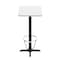 Flash Furniture Rectangle 30 in L, 24 in W, White XU-WHTB-2430-T2222B-3CFR-GG - alternate 3