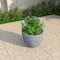 Leisuremod Dahlia Tapered Round Fiberstone & MgO Clay Planter with Cover, Weather-Resistant DP11AC - alternate 6