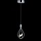 Jonathan Y Orion 5.5" Adjustable Modern Integrated 1-Light Cluster LED Metal Pendant, Chrome JYL7032A - alternate 4