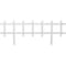 Master Mark Cape Cod 13.5'' H x 33'' L. Plastic Decorative Border Fence 38132 - alternate 1