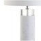 Jonathan Y Hunter 32" Marble/Crystal LED Table Lamp, White JYL5000A - alternate 2