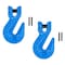 Mytee Products 3/8 in Grade 100 Cradle Clevis Grab Hook for Lifting 8,800 LBS WLL, 2PK GH38-G100x2 - alternate 2