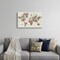 Homeroots 36" x 24" Fun Floral Map of the World Canvas Wall Art 399064 - alternate 4