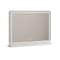Homeroots 23" Clear Lighted Freestanding Frameless Makeup Shaving Tabletop Mirror 719118 - alternate 1
