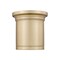Z-Lite Bentley Modern Gold 1 Light Flush Mount 7702F8-MGLD-LED - alternate 3