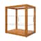 Koolmore 20 In. Artisan Wooden Bakery Square Display case, 2.5 cu ft, light wood color 3 Tiers KM-BDW-20L - alternate 3