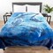 Lavish Home 92"x80" Weighted Blanket with Dolphins Pattern Plush Thick 8 Pound Faux Mink Soft Fuzzy Blanket 66-B-DOLPHINS - alternate 4