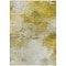 Homeroots 3' X 5' Gold Beige And Wheat Abstract Washable Indoor Outdoor Area Rug 577709 - alternate 5