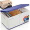 Serenelife Lockable Storage Box, 8 Gallon Capacity Storage Trunk with Combination Lock, Locking Container Bin SLSBXN850BL - alternate 1
