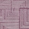 Homeroots 8' X 10' Eggplant And Ivory Geometric Washable Indoor Outdoor Area Rug 600813 - alternate 3