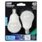 Feit Electric LED Bulb, General Purpose, A15 Lamp, 60 W Equivalent, E17 Lamp Base, Dimmable, White BPA1560N/950CA/2 - alternate 2
