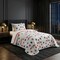 Lavish Home 2-Piece Twin Quilt Set Twin Bedspread and Pillow Sham with Patriotic Star Pattern, Stars/Stripes 66-002-PRT-ST - alternate 3