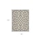Homeroots 7' X 10' Cream And Gray Trellis Indoor Outdoor Area Rug 550823 - alternate 2