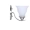 Progress Lighting Trinity 6.5-in 1-Light Brushed Nickel Transitional Vanity Light P3190-09 - alternate 3