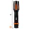 Perform Tool Flashlight FirePoint X LED; Clear Lens; 265 Meter DuoFocus Beam; Black/ Orange Casing; Aluminum W2653 - alternate 2
