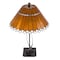 Lavish Home Tiffany Style Table Lamp with Stained Glass Shade, Bronze 72-TIFF-13 - alternate 1