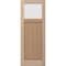 Doornmore CRF-P1G1, 37.75" x 98" ( 36" Door) Right Hand, Mahogany Top View Exterior Door CRF-P1G1-SW-3696_1_RI - alternate 1