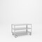 Pucel Mobile Table, Three Shelf, 48 in W x 30 in H x 24 in D, Gray MT-2448-3P - alternate 1