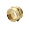 Firesafe 2-1/2" Female NH/NST X 1-1/2" Male NH/NST Brass HEX Fire Hose / Hydrant Adapter 8612033 - alternate 4