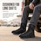 Handpoint Mens 8 in Military Tactical Boots-Slip Resistant Combat Work Boots with YKK Side Zipper, 13 AMY1002EE-13 - alternate 3