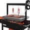 Koolmore 50 in. Argentine Charcoal Grill, Adjustable Grate Outdoor BBQ, Black KM-OG-A-45 - alternate 2