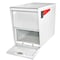 Mail Boss Package Master XL Locking Package Mailbox, Alpine White, USPS Approved 805928 - alternate 4