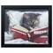 Homeroots 9" X 11" Kitty Cat To Kill A Mockingbird Black Acrylic Framed Art 365893 - alternate 1