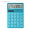 Deli NUSIGN Calculator, Dual Power, 5 Angle, Anti-Slip Base, Blue, 20PK ENS042 - alternate 1