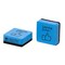 Charles Leonard Whiteboard Erasers, Felt and Foam, Learning is Fun Style, 2 x 2", Blue/Black, 15PK 74549 - alternate 3