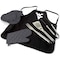 Picnic Time Family Of Brands NCAA West Virginia Mountaineers BBQ Apron Tote Pro Grill Set, Heavy Duty BBQ Apron For Men 635-88-179-834-0 - alternate 1