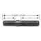 Auveco 7/16in- 1 3/16in Sae x 7/16in-3/4in USS x 3in Overall. Manifold/Cylinder Head Stud, 10PK 9715 - alternate 2